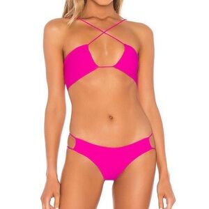 SuperDown Pink Zana Bikini Set